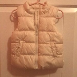 Off White Puffer Vest